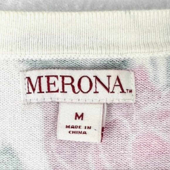 Merona 3/4-Sleeve Floral Cardigan - Picture 6 of 6